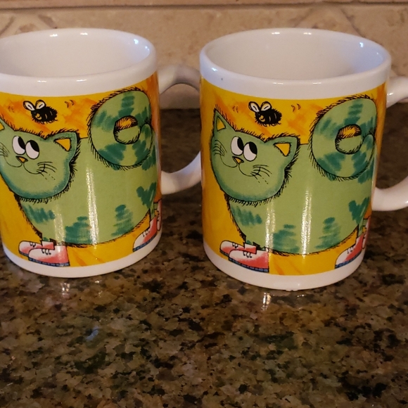 4 cat mugs - Picture 6 of 12